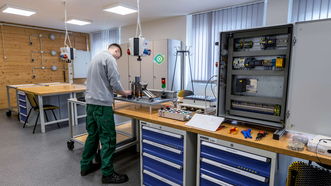 Interaktiver 360°-Rundgang in unserem Betrieb